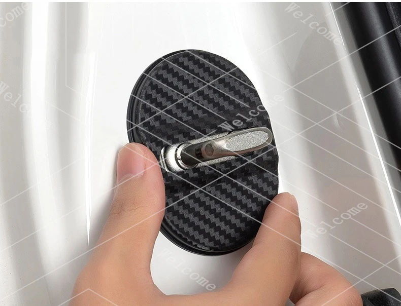 Silicone Car Door Lock Buckle Protection Cover Elastic For Seat Cupra Ateca Born Leon IBIZA Raval Formentor Terramar valve core