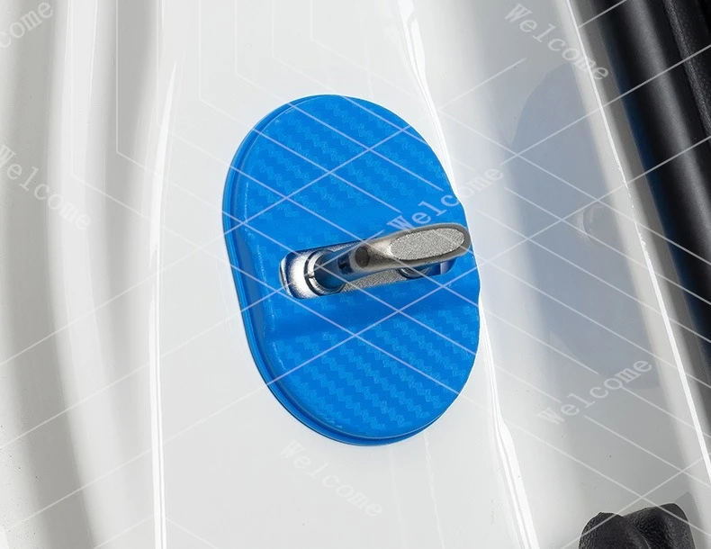 Silicone Car Door Lock Buckle Protection Cover Elastic For Seat Cupra Ateca Born Leon IBIZA Raval Formentor Terramar valve core