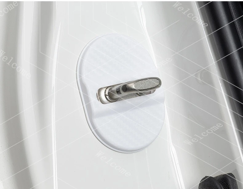 Silicone Car Door Lock Buckle Protection Cover Elastic For Seat Cupra Ateca Born Leon IBIZA Raval Formentor Terramar valve core
