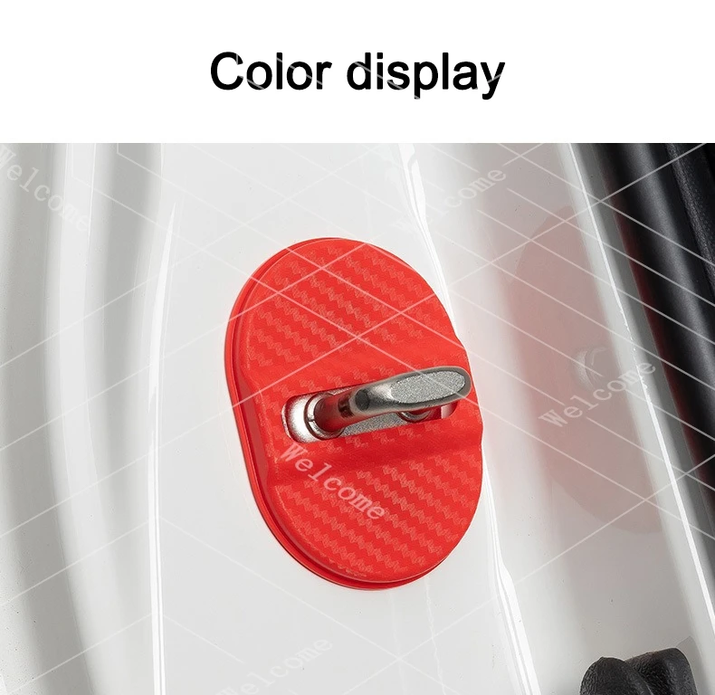 Silicone Car Door Lock Buckle Protection Cover Elastic For Seat Cupra Ateca Born Leon IBIZA Raval Formentor Terramar valve core