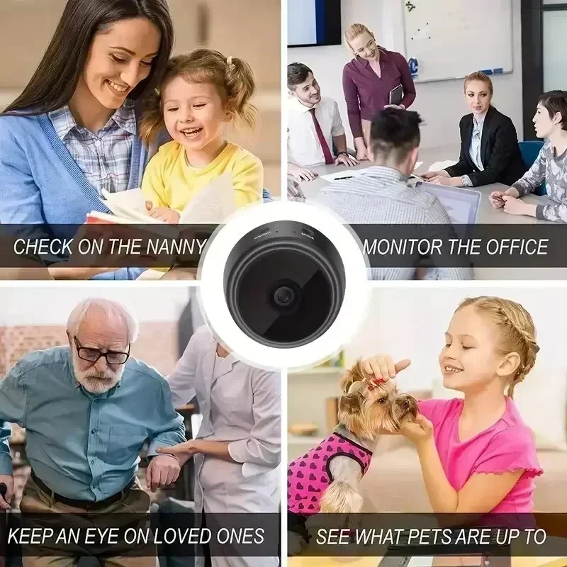 Wireless WiFi Camera 4K HD A9 Mini Video Recorder Camera Security Monitoring Camera Intelligent Home Security For Infants 2026