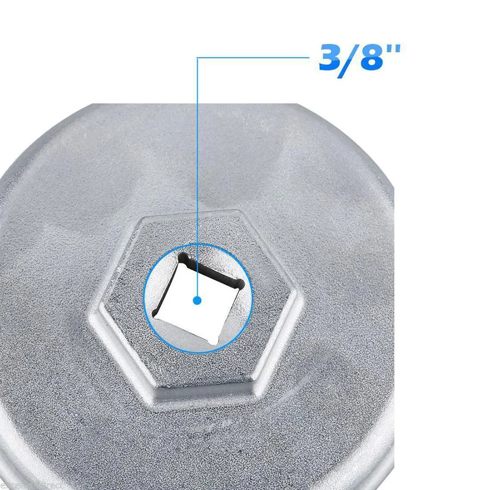 Professional Aluminum Oil Filter Wrench Cap Style Tool for Toyota Lexus Engines Universal Car Maintenance Repair Accessory
