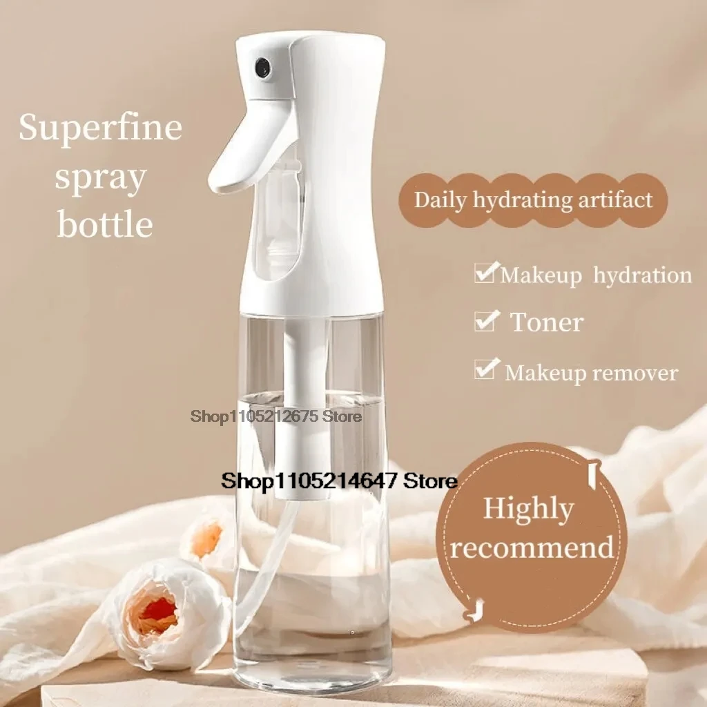 High Pressure Continuous Spray Bottle Hair Care Makeup Water Replenishing Separate Bottle Press Mist Spray Bottle