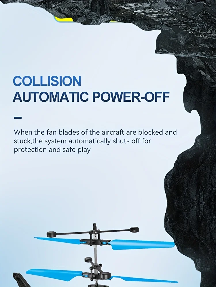 2-Way Remote Control Airplane Infrared Induction Helicopter LED Lights Drone USB Charging Fighter Model Boy Toy