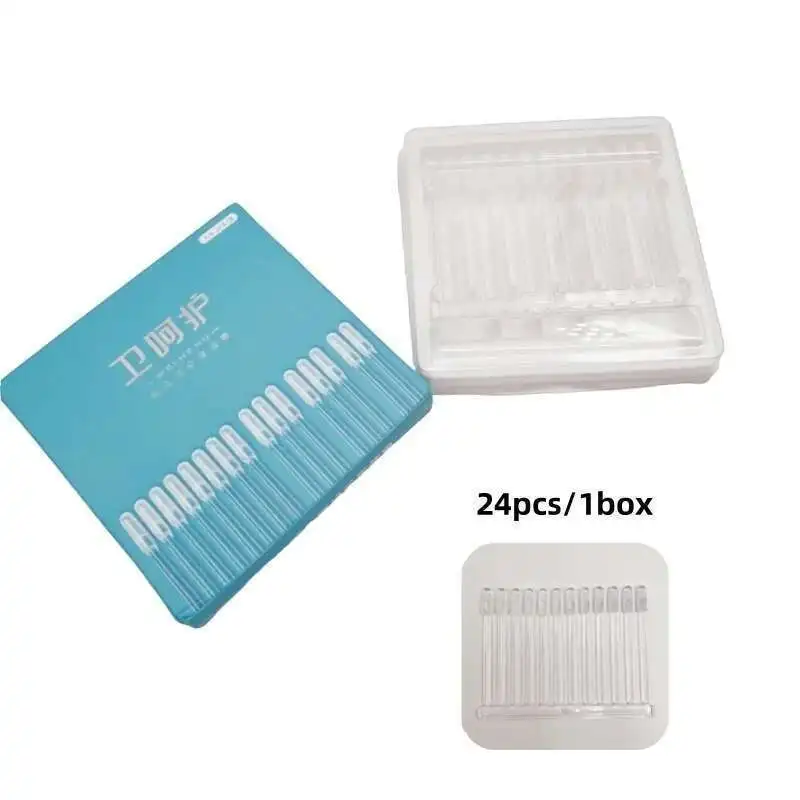 24pcs/bag Camera Lens Cleaner Stick Synthetic Resin Gel for iPhone Android Removes Dust No Damage to Lens or Chip Compact & Safe