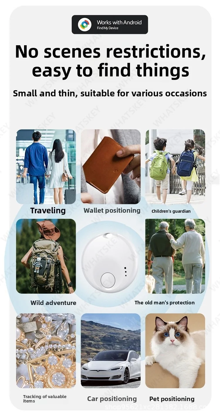 Google Find My Gps Tracker Android Smart Activity Airtag Wearable Devices Android Finder Air Tag Tracker Car Smart Tag