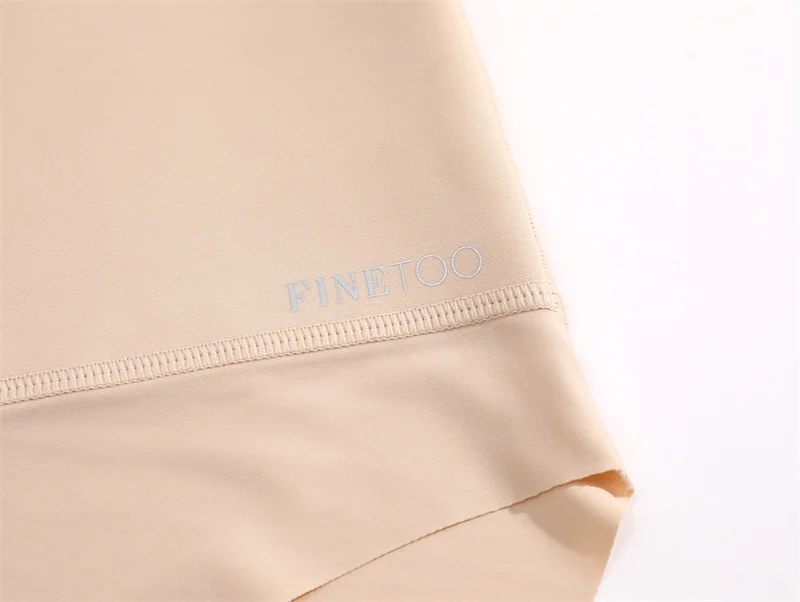 Large Size Women Seamless Panties High Waist Shapewear Elastic Butt Lifter Briefs Solid Ice Silk Breathable Female Underwear