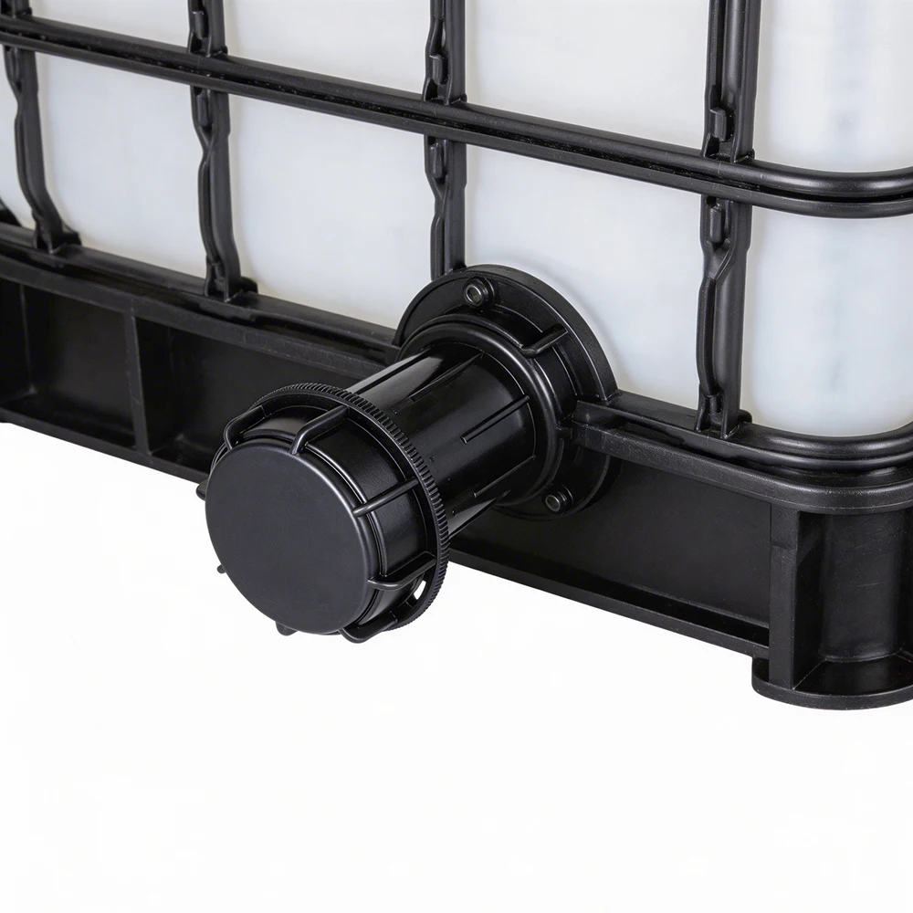 S60*2 IBC Tank Extension Adapter 60mm Coarse Female x Male Plastic Extension Tube for Ton Barrels Water Tank Outlet Connector