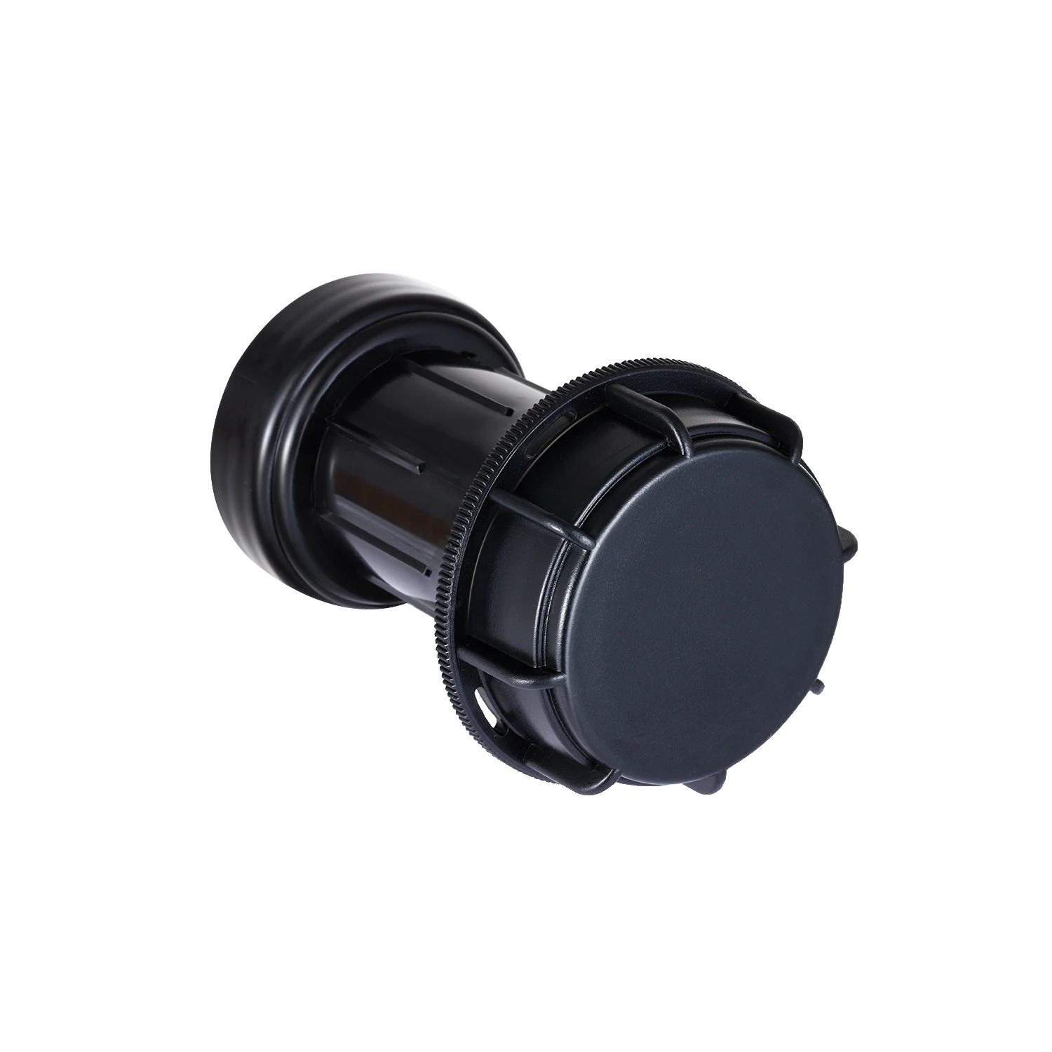 S60*2 IBC Tank Extension Adapter 60mm Coarse Female x Male Plastic Extension Tube for Ton Barrels Water Tank Outlet Connector