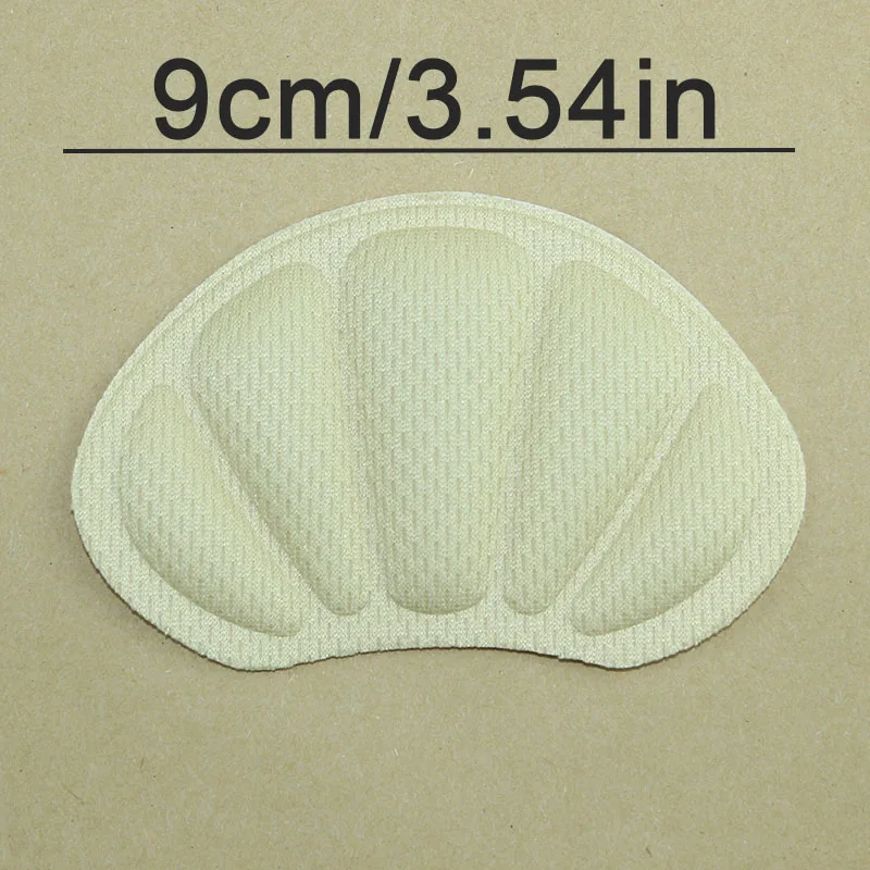 8-Piece Heel Pads, Self-Adhesive Anti-Slip Protective Pads - Thick, Non-Slip, Shock-Absorbing Insoles That Enhance Shoe Comfort, Prevent Chafing and Slipping Off, Suitable for Casual Shoes, Sneakers, and White Shoes, Shoe Size Reducer, Heel Pads to Prevent Slipping and Chafing, Shoe Lining