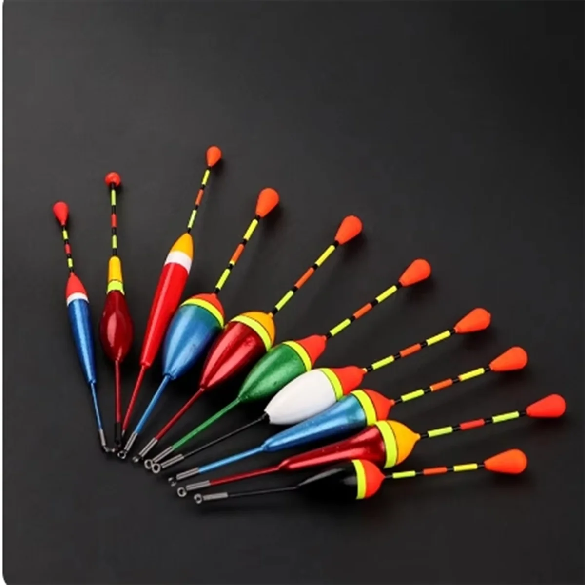 10Pcs/Lot Promotion Fishing Floats Set Mix Size Color Foam Float Buoy Bobber for Fishing Accessories Fishing Gear Fishing Tackle
