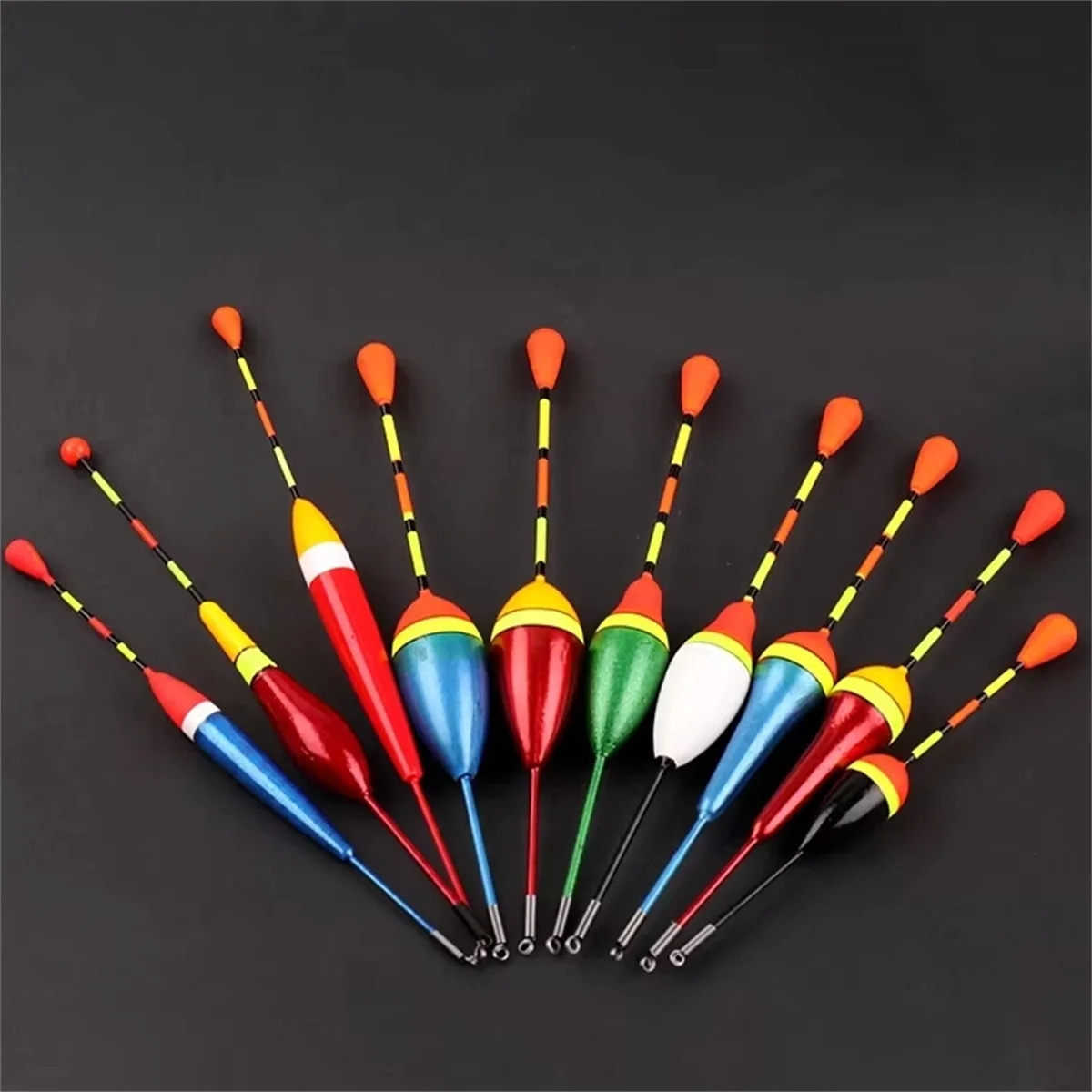 10Pcs/Lot Promotion Fishing Floats Set Mix Size Color Foam Float Buoy Bobber for Fishing Accessories Fishing Gear Fishing Tackle