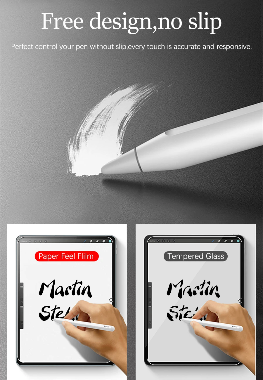 3Pcs Paper Feel Like Screen Protector For Xiaomi Pad 8 Pro 11.2 Film No Glass