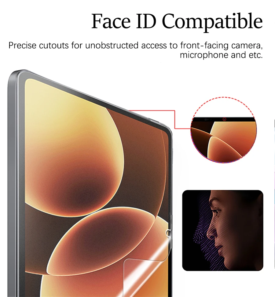 3Pcs Paper Feel Like Screen Protector For Xiaomi Pad 8 Pro 11.2 Film No Glass