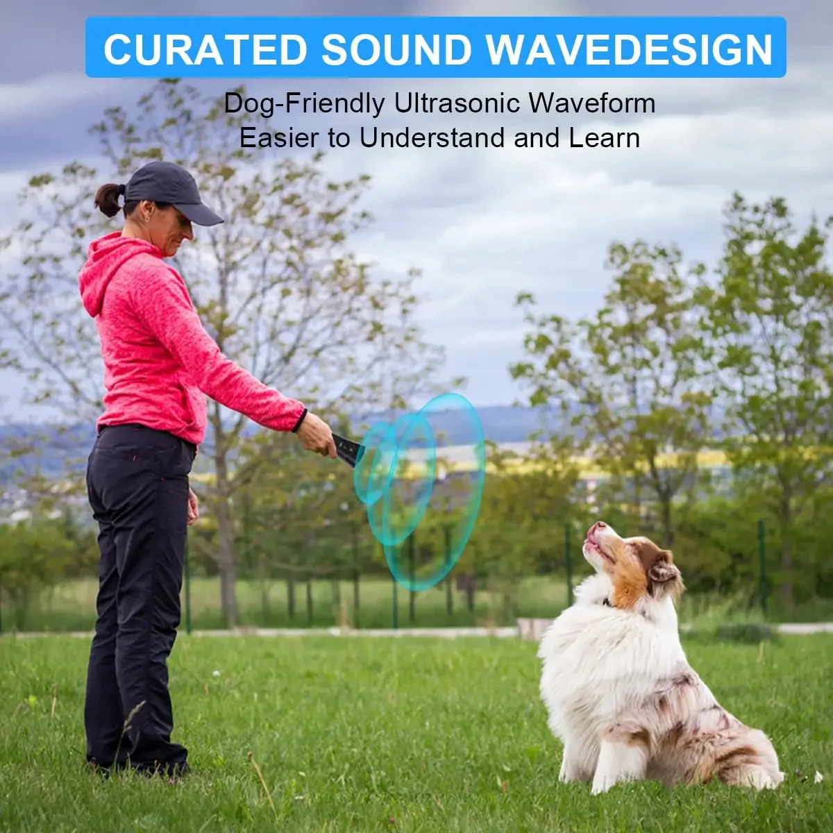 1Pcs Dog Repeller LED Ultrasonic From Dogs Anti Barking Device Laser Dog Repeller Training Device
