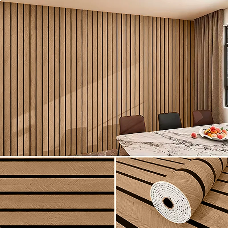 40cm Self-Adhesive Wall Sticker PVC Thickened Waterproof for Living Room Bedroom Background Wall Decoration