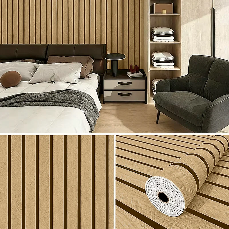 40cm Self-Adhesive Wall Sticker PVC Thickened Waterproof for Living Room Bedroom Background Wall Decoration