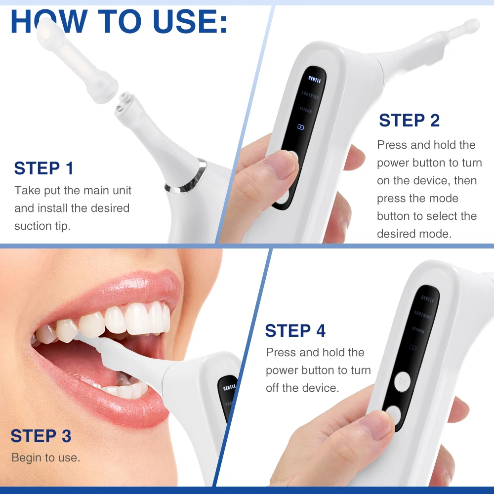 Electric Tonsil Stone Remover Kit with 3 Suction Modes UV Disinfection Oral Care Mouth Cleaning Tool for Tonsil Stones