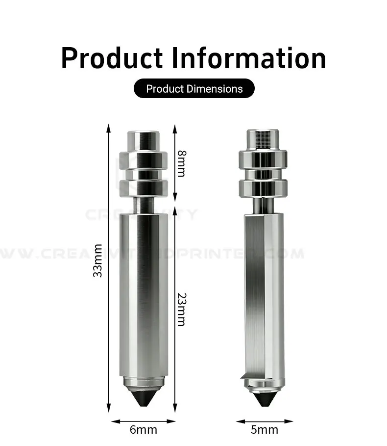 Kobra X Bimetallic Nozzle For Anycubic Hotend Print Head Assembly Kobra X Hotend Nozzles 3D Printer Accessories