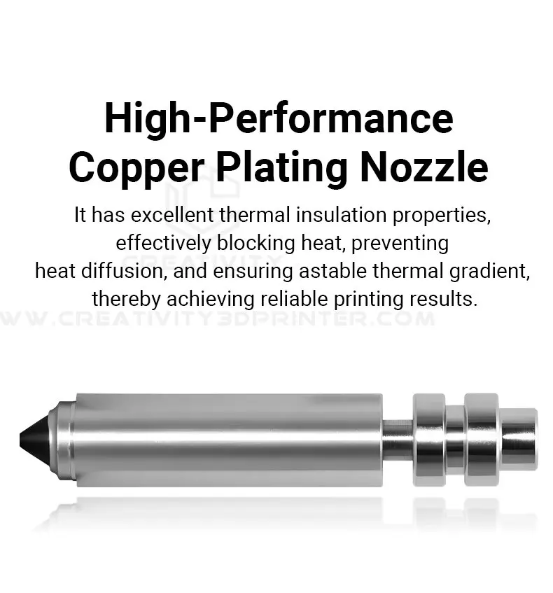 Kobra X Bimetallic Nozzle For Anycubic Hotend Print Head Assembly Kobra X Hotend Nozzles 3D Printer Accessories