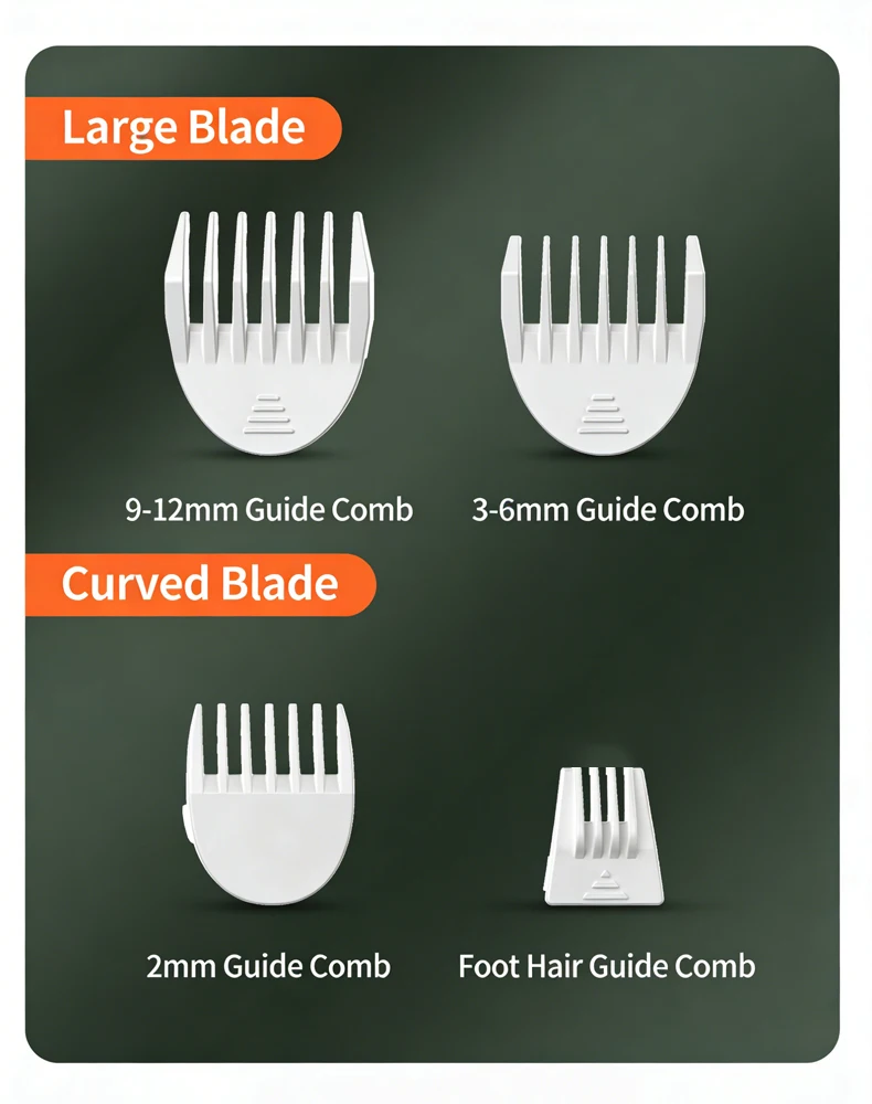 New 4-in-1 Electric Pet Multi functional Beauty Tool Set Dog Hair Clipper Rechargeable Pet Hair Clipper Shaver Cat Supplies