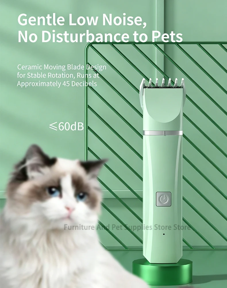New 4-in-1 Electric Pet Multi functional Beauty Tool Set Dog Hair Clipper Rechargeable Pet Hair Clipper Shaver Cat Supplies