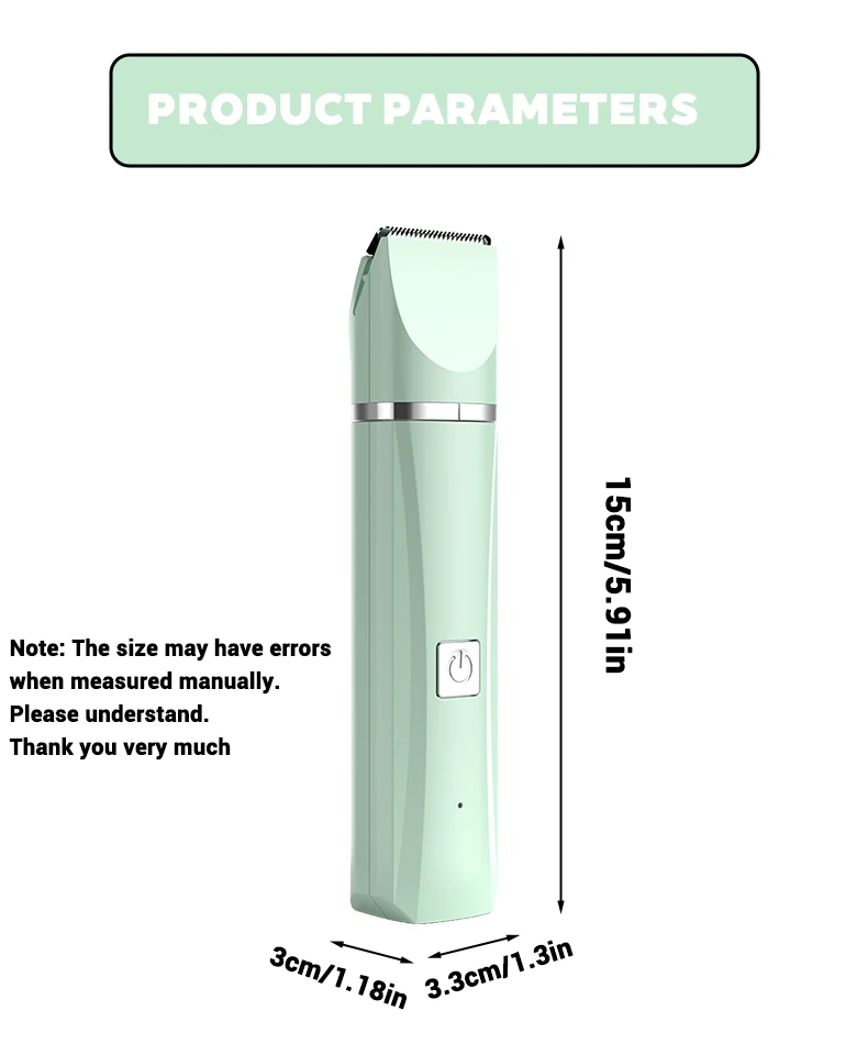 New 4-in-1 Electric Pet Multi functional Beauty Tool Set Dog Hair Clipper Rechargeable Pet Hair Clipper Shaver Cat Supplies