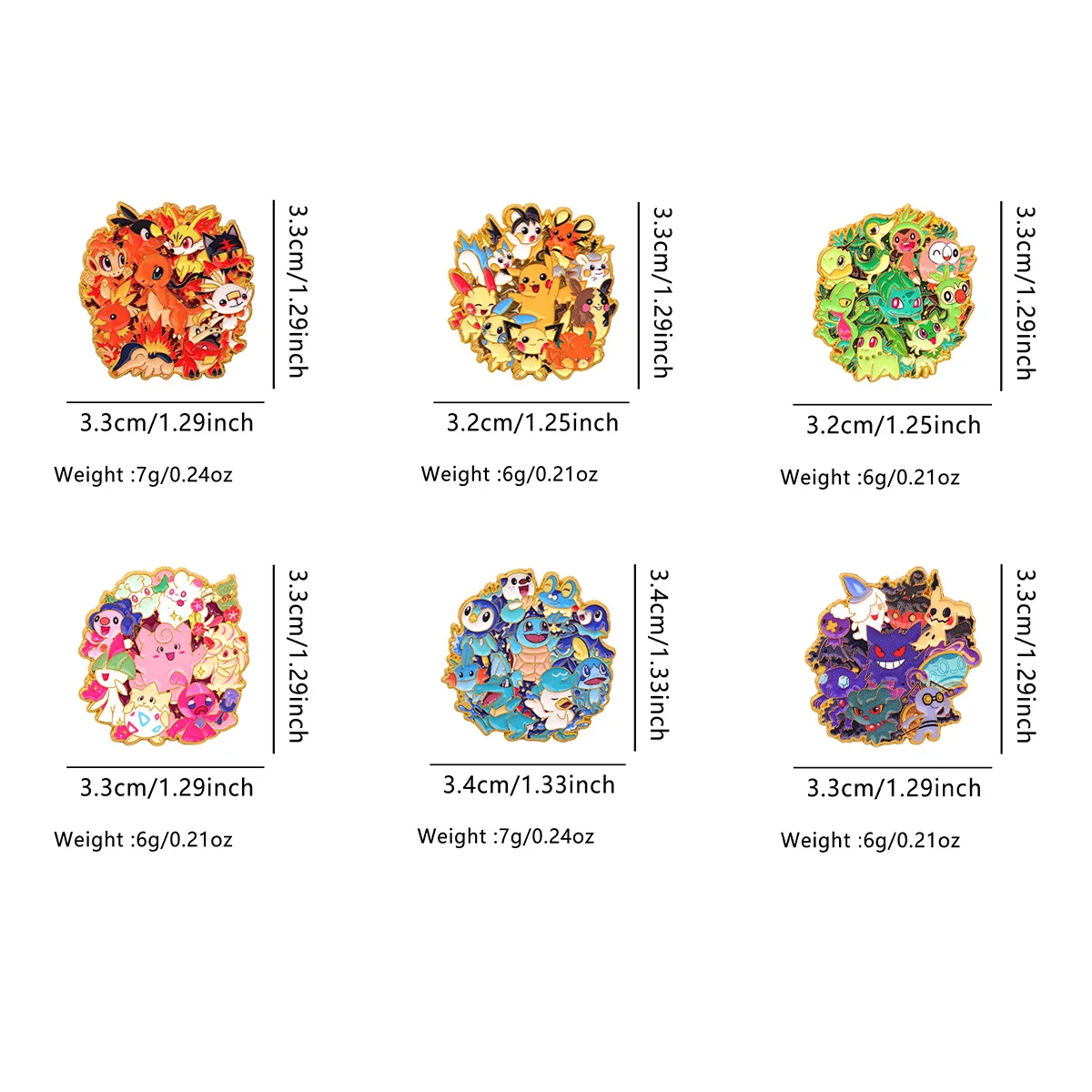 Cute Anime Genie Enamel Pins Cartoon Game Figures Brooch Lapel Pin Badge on Backpack Clothing Accessories Fashion Jewelry Gifts