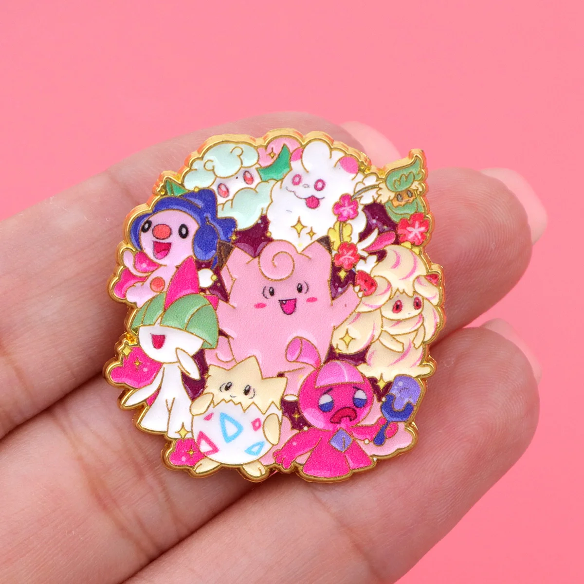 Cute Anime Genie Enamel Pins Cartoon Game Figures Brooch Lapel Pin Badge on Backpack Clothing Accessories Fashion Jewelry Gifts