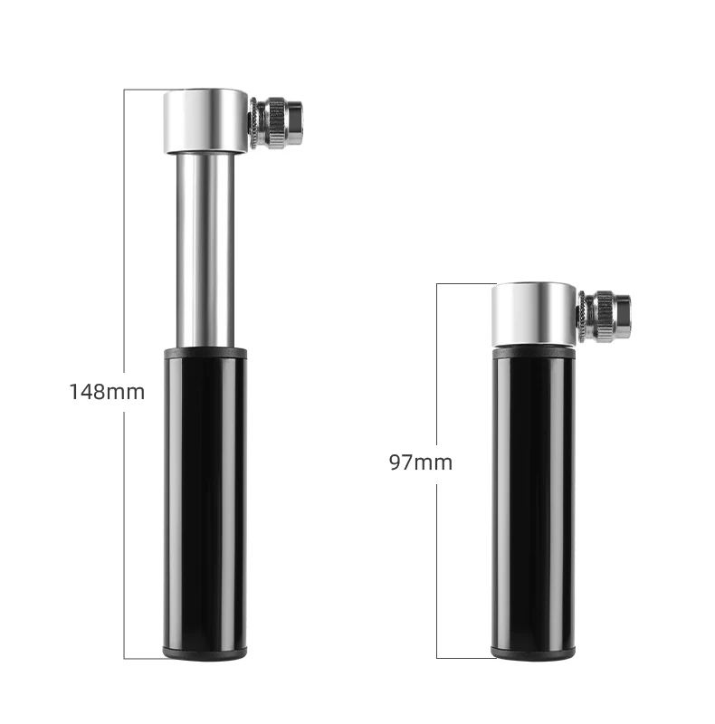 Mini Bike Pump Schrader Presta Valve MTB Road Cycling Pump Aluminum Alloy Bicycle Hand Air Pump Tire Inflator Cycling Equipment