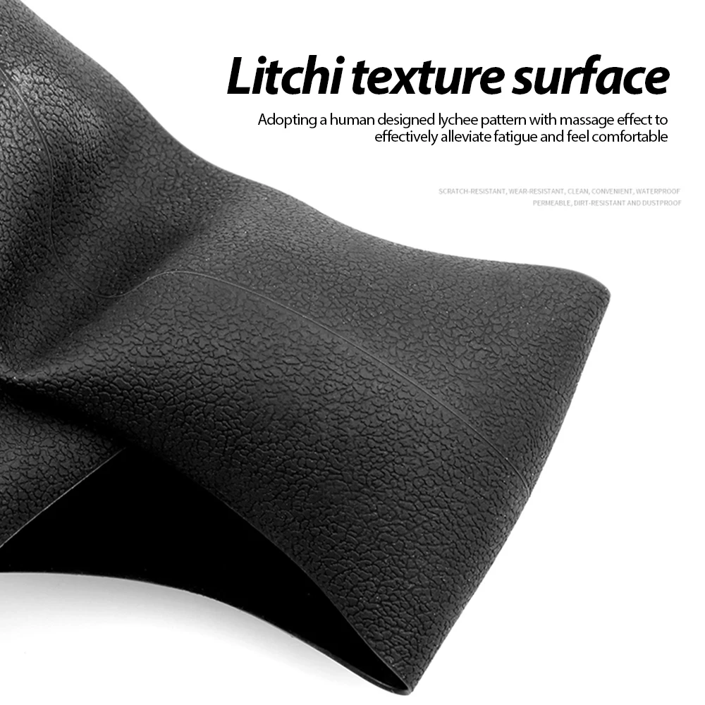 Car Silicone Steering Wheel Cover Men and Women Sweat-Absorbing Non-Slip Cover Universal Four-Season Thin Soft