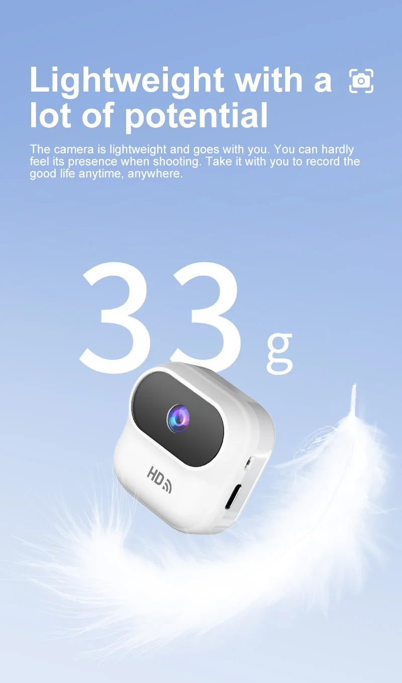 Ourlife HD Mini Camera WiFi Smart Home Security Camera Monitor Camcorders Video Surveillance Camera With Motion Tracking