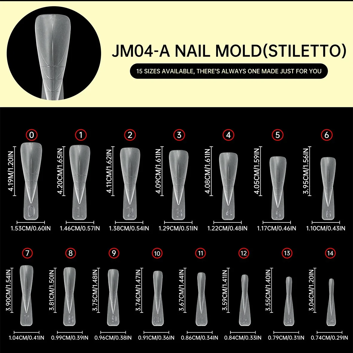 120pcs Rocket Shape Sandwich Dual Nail Form Extension Nail Perfect Shape Builder Gel Sandwich System Nail Manicure Kit