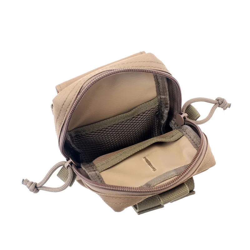Tactical Molle Pouch Waist Bag Outdoor Men EDC Tool Bag Utility Gadget Organizer Vest Pack Purse Mobile Phone Case