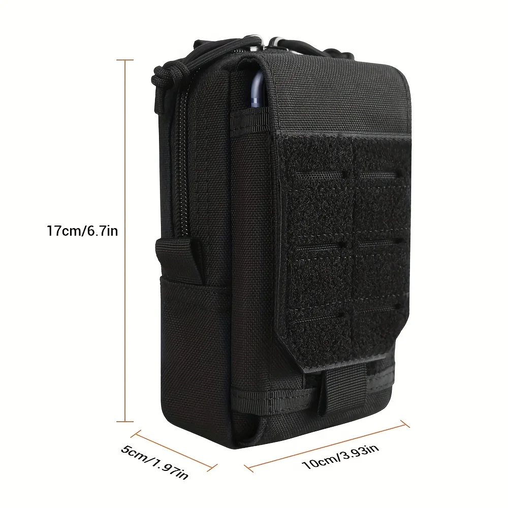 Tactical Molle Pouch Waist Bag Outdoor Men EDC Tool Bag Utility Gadget Organizer Vest Pack Purse Mobile Phone Case