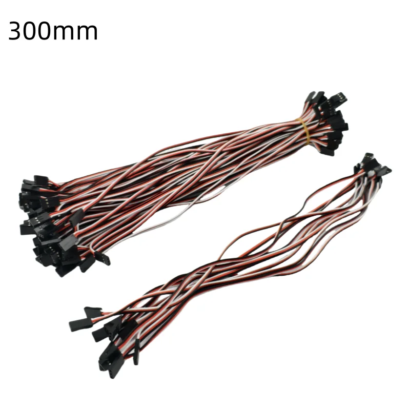 10pcs 100mm/150mm/200mm/300mm/500mm RC Servo ExtensionCord Cable Wire Lead JR For Rc Helicopter Rc Drone