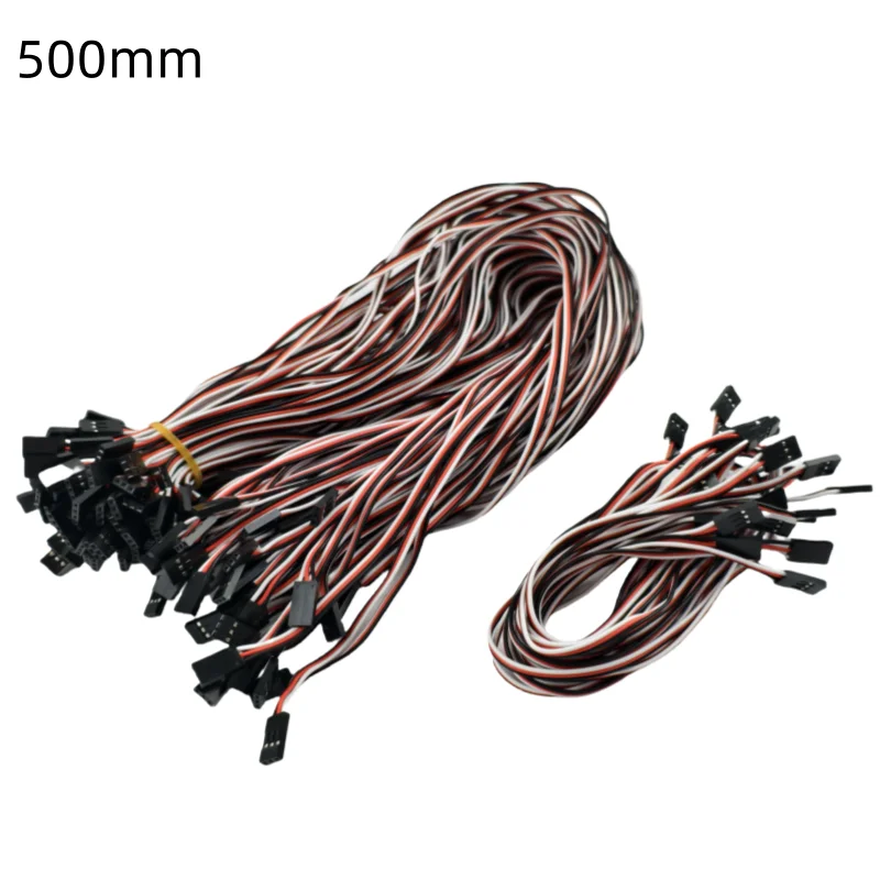 10pcs 100mm/150mm/200mm/300mm/500mm RC Servo ExtensionCord Cable Wire Lead JR For Rc Helicopter Rc Drone