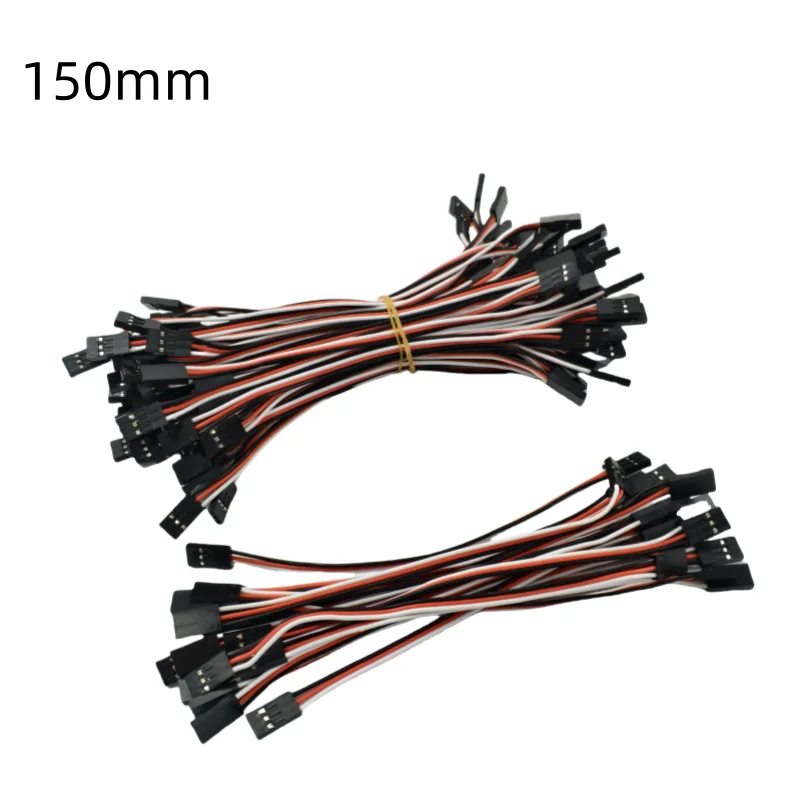 10pcs 100mm/150mm/200mm/300mm/500mm RC Servo ExtensionCord Cable Wire Lead JR For Rc Helicopter Rc Drone