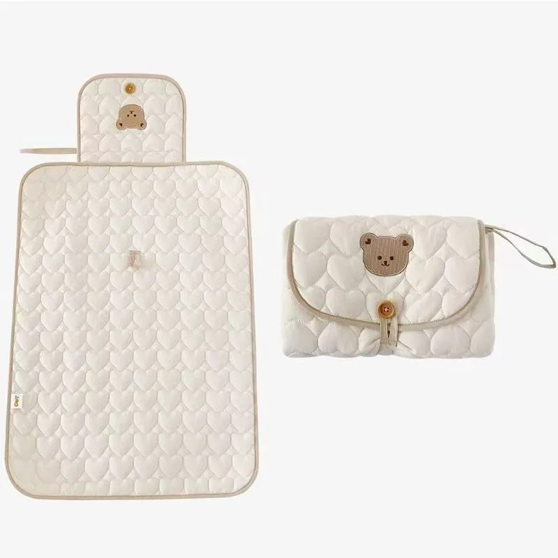 Foldable Portable Diaper Changing Pad Baby Infant Diaper Urine Mat for Newborn Simple Bedding Changing Cover Pad