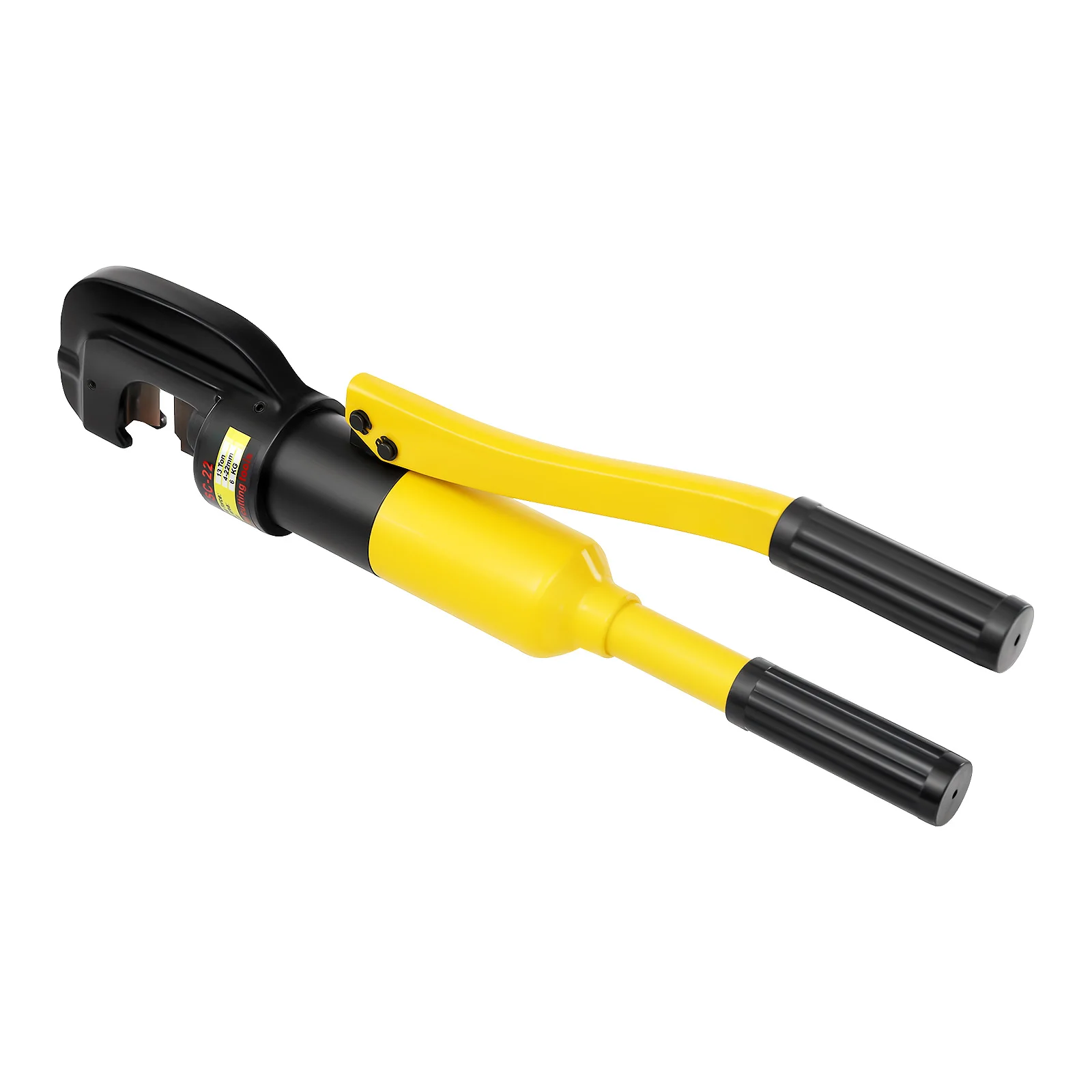 4-22mm Hydraulic Rebar Cutter Rebar Cutting Tool 13Ton/28660 Lbs C-Shaped Head for Easy Mold Change and Steel