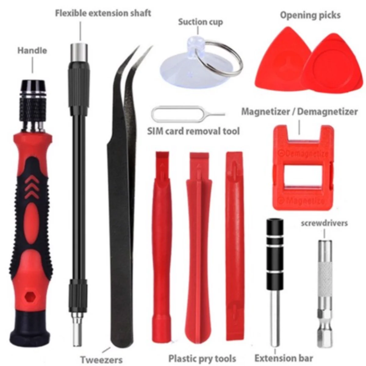 122 in 1 Magnetic Precision Screwdriver Set PC Phone Electronics Repair Tool Kit