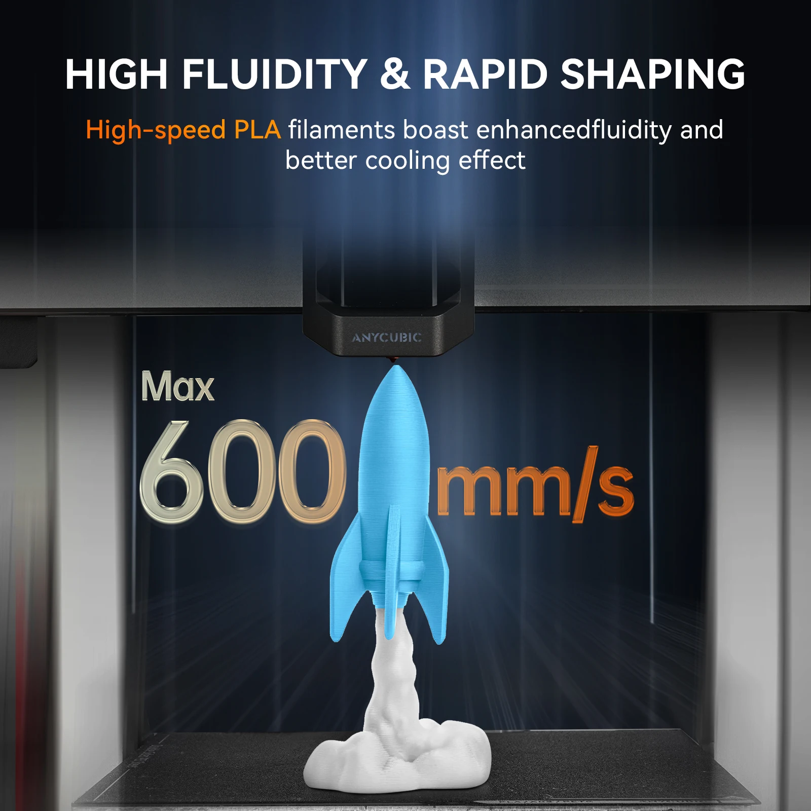 JAYO High Speed Matte PLA 10Rolls HSMPLA Multiple Colors Mixed Filament 175mm Non-toxic Bubble Free Suitable for 3D Printing