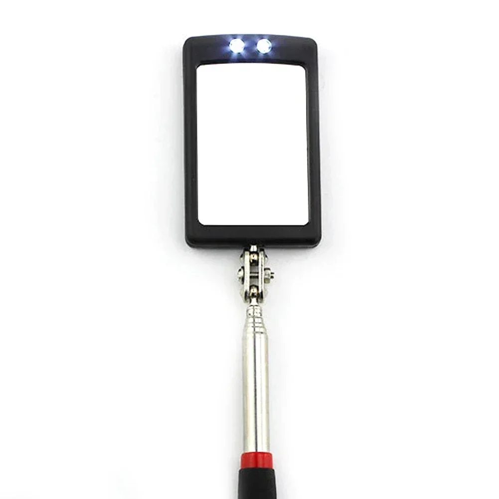 Car 360° Inspection Mirror LED Light Telescopic Inspection Mirror for Check The Condition of Vehicle Automotive Repairs Tools