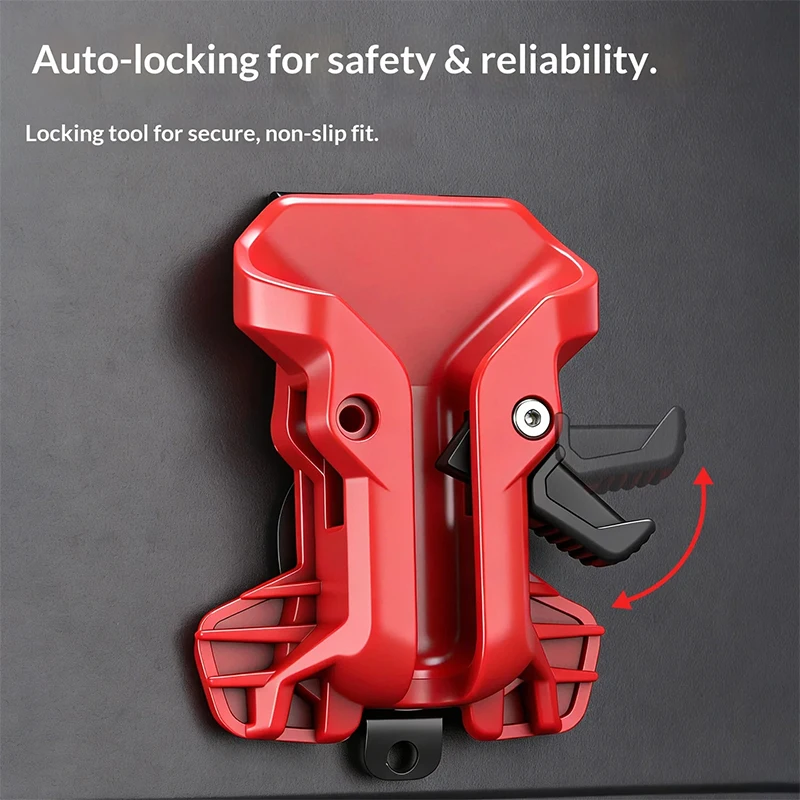 Self-locking Drill Holder Belt Clip Quick Release High-hardness Quick-hook Tool Holder Portable Tool Organizer