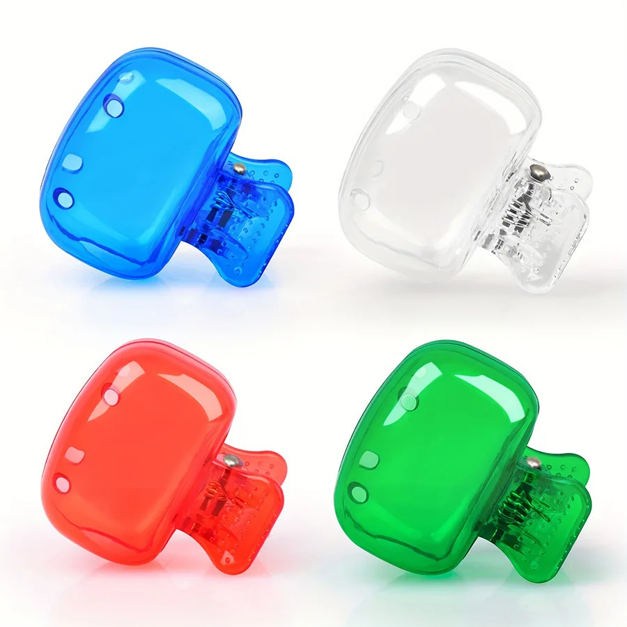 4PCS Portable Toothbrush Storage Clip Travel Essential Protective Cover - Durable Toothbrush Case for On-the-Go Hygiene