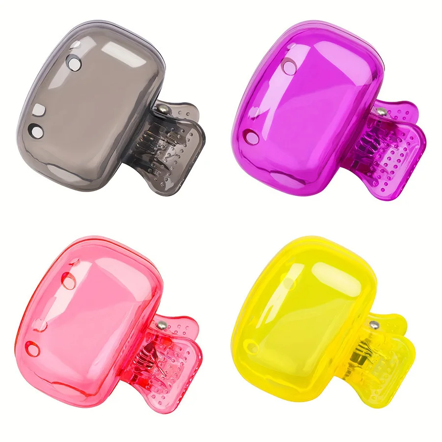 4PCS Portable Toothbrush Storage Clip Travel Essential Protective Cover - Durable Toothbrush Case for On-the-Go Hygiene
