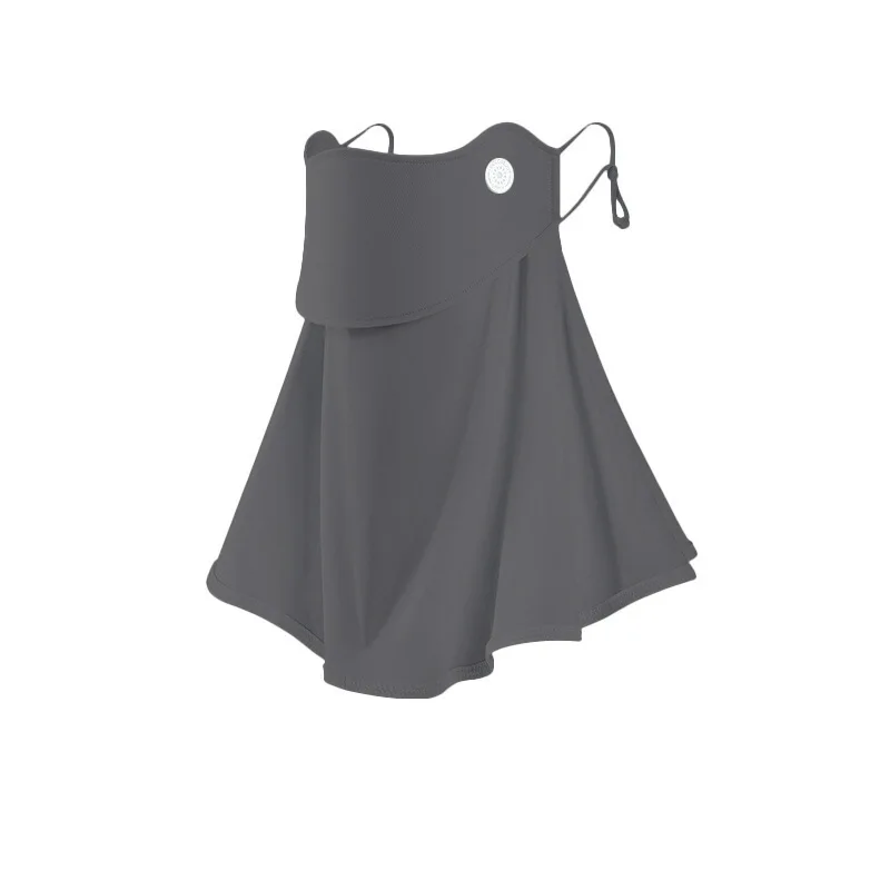 Drinking Water, Neck Protection, Sun Protection, Ice Silk Mask, No Trace, UV Protection, Cycling, Breathable and Sunshade