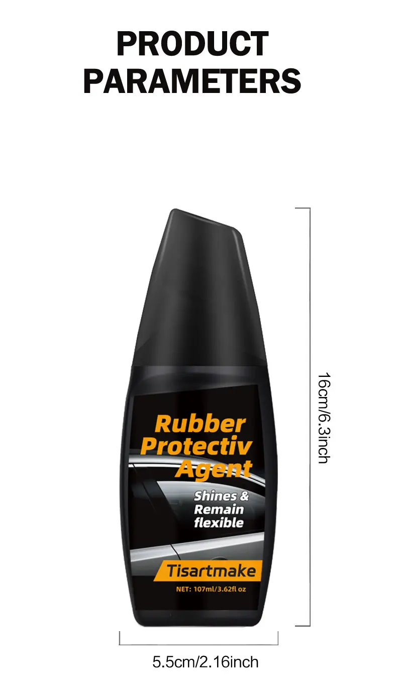 Rubber Seal Protectant | Rejuvenates Color & Flexibility, Prevents Sticking in Winter, Prolongs Rubber Seals on Doors & Windows