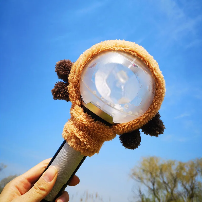 BT21 Support Lamp Protective Cover Dustproof and Fall Proof Cute Cartoon Design Exclusive for Fans Decorate Kpop Boys Lightstick