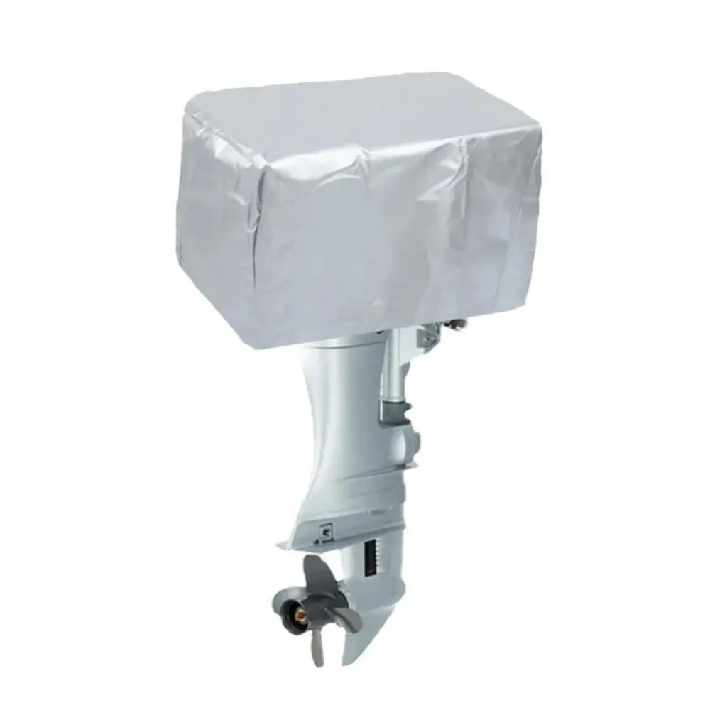 New 15-150HP Full Outboard Engine Cover Anti-scratch Sun Protection Motor Engine Boat Cover 210D Oxford Cloth Waterproof Cover